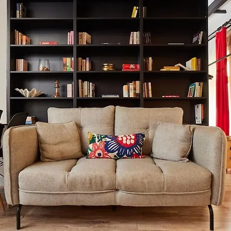 아파트 Stunning 2br 1 Min Metro&galata 이스탄불